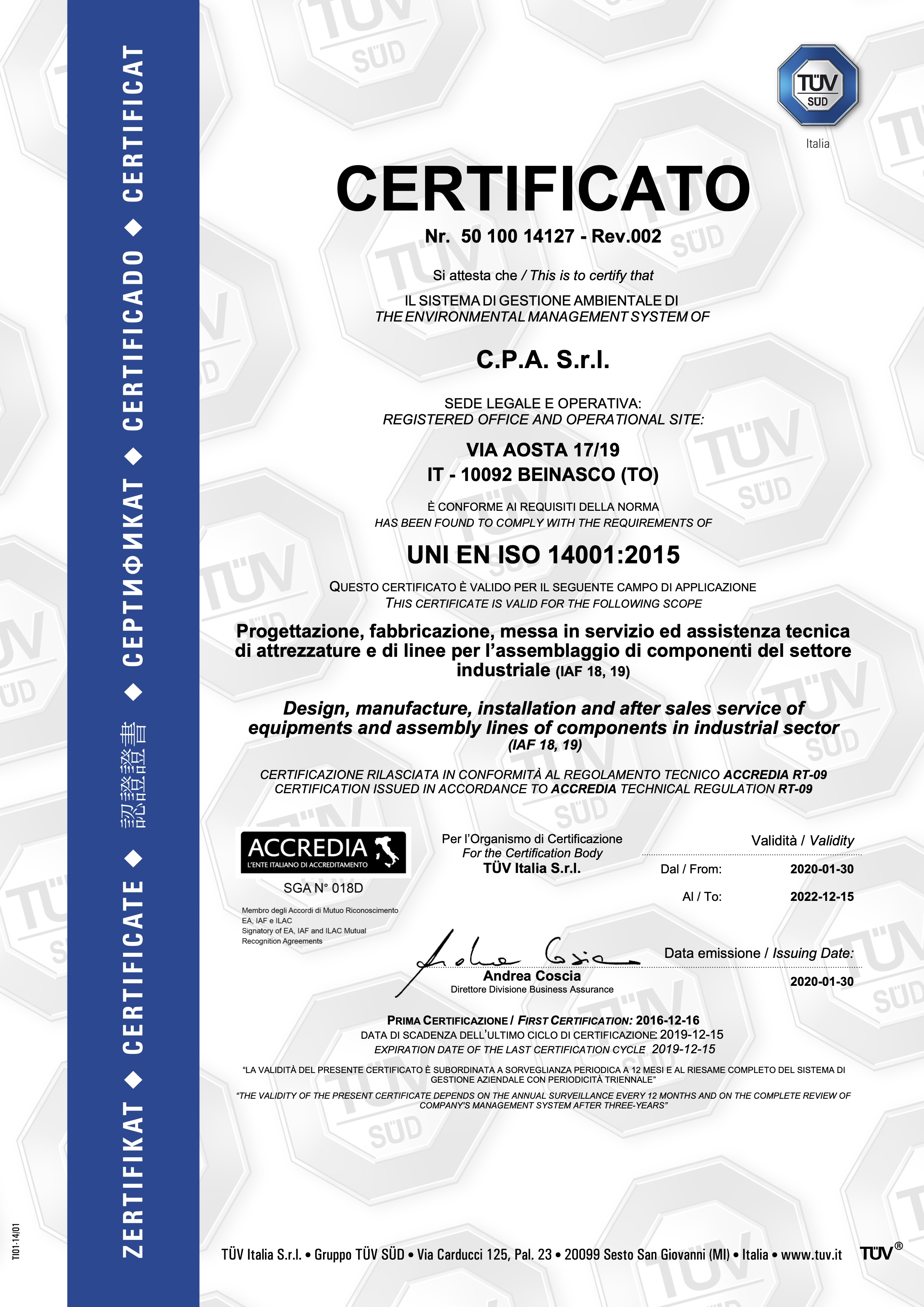 ISO 14001 2015
