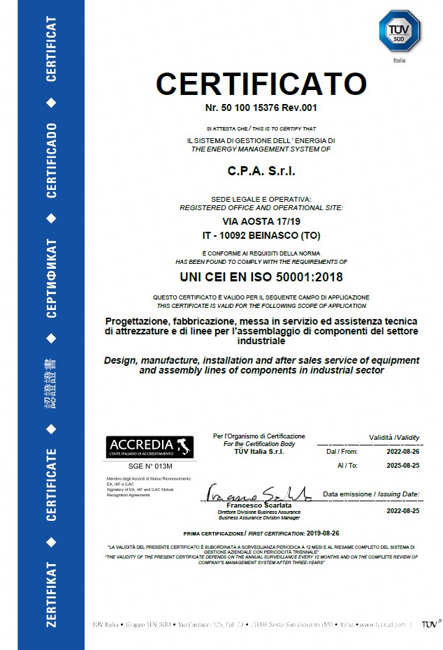 ISO 50001 2018